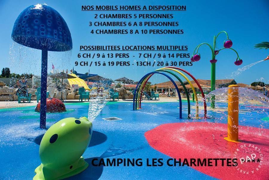 Les Mobiles Homes De La Palmyre Les Mathes Exteriér fotografie